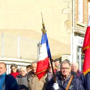 Commémoration de l'Armistice du 11 novembre 1918 à Chazelles-sur-Lyon en 2016