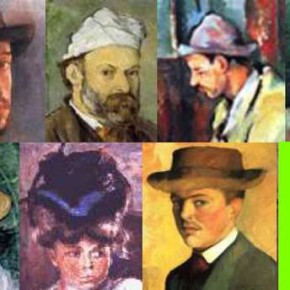 Le chapeau chez les peintres impressionnistes.
