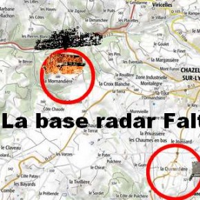 La base des radars de La Mornandière (Chazelles-sur-Lyon)