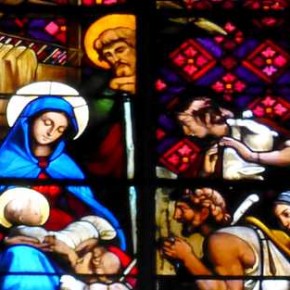 La Nativité dans l'église de Chazelles