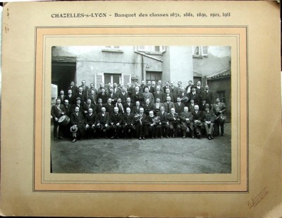 Banquets des Classes 1871, 1881, 1891, 1901, 1911