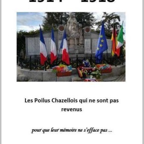 1914-1918 - Les soldats Chazellois qui ne sont pas revenus 1914-1918 - Les soldats Chazellois qui ne sont pas revenus