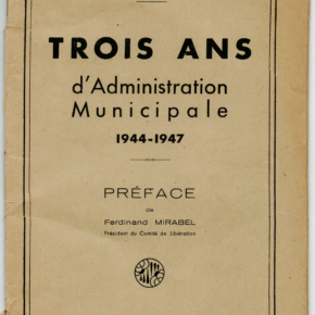 Administration Municipale 1944-1947 Administration Municipale 1944-1947